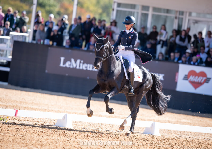 Tamie Smith and Mai Baum Lead After MARS Maryland 5 Star Dressage Competition